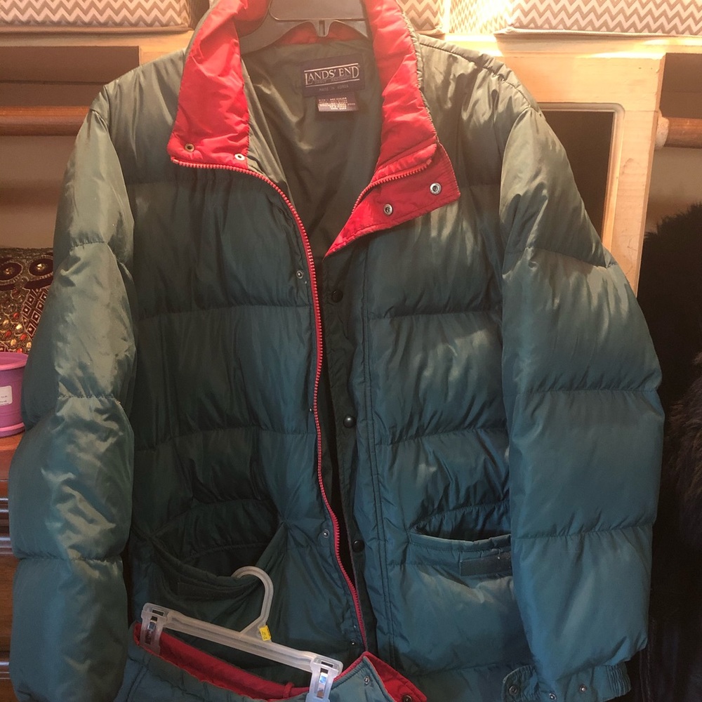Lands’ End Goose Down Jacket